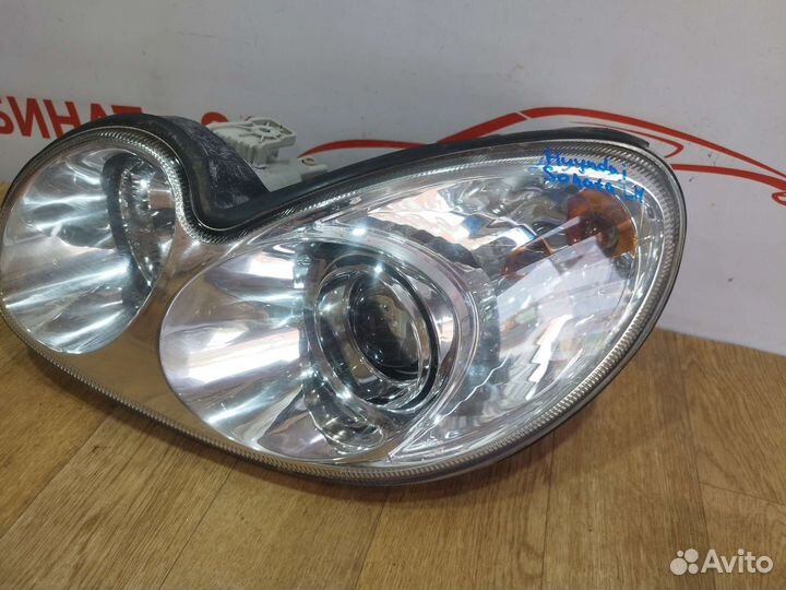 Фара левая Hyundai Sonata 4 Tagaz Линза