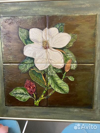 Настенное панно керамика