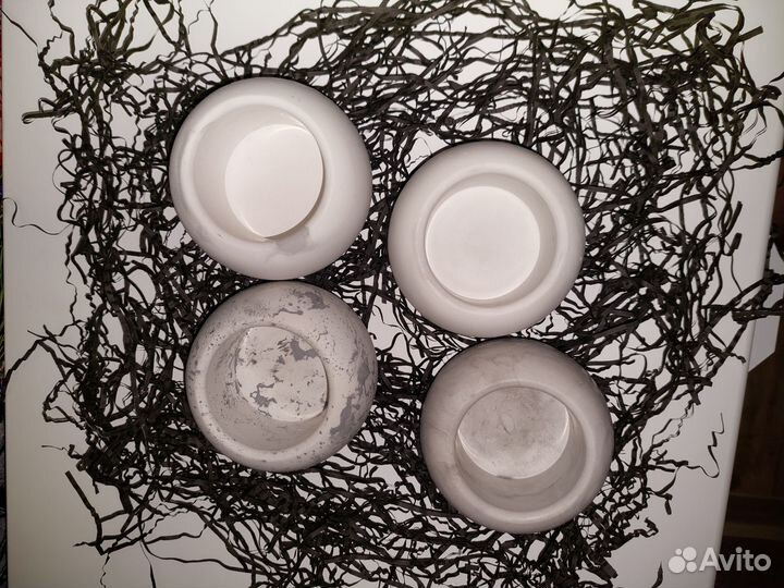 Подсвечник из гипса