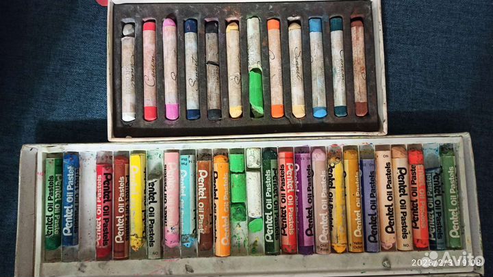Пастель сухая и масляная