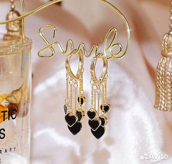 Серьги разные