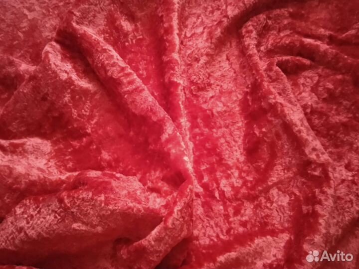 Скатерть плюшевая СССР винтаж