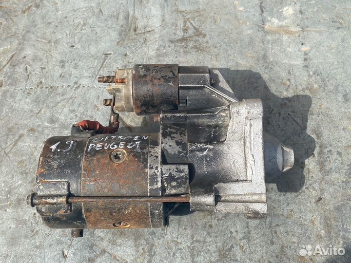 Стартер citroen peugeot 1.9 diesel