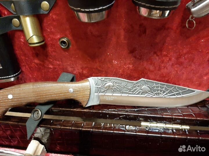 Подарочный набор(для мужчин ).Кейс для шашлыка