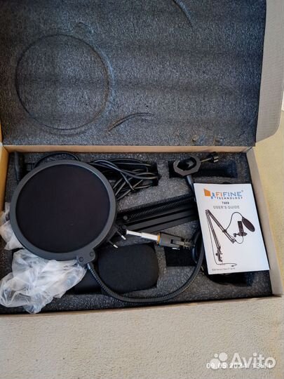 Конденсаторный студийный USB-микрофон fifine T669