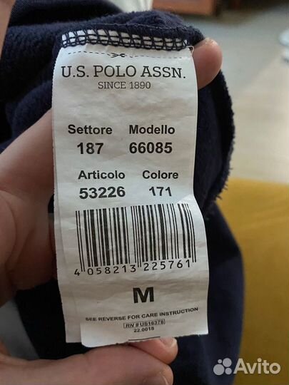 Свитшот US Polo