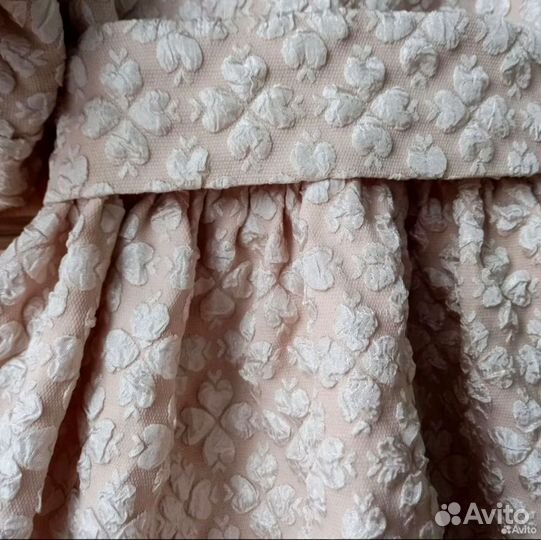 Жаккардовое платье для девочки 104