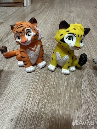 Резиновые игрушки лео и тиг, ми-ми-мишки