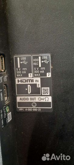 Телевизор sony