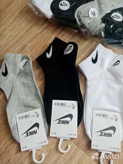 Носки nike короткие