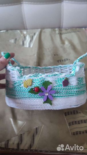 Конфетница корзинка