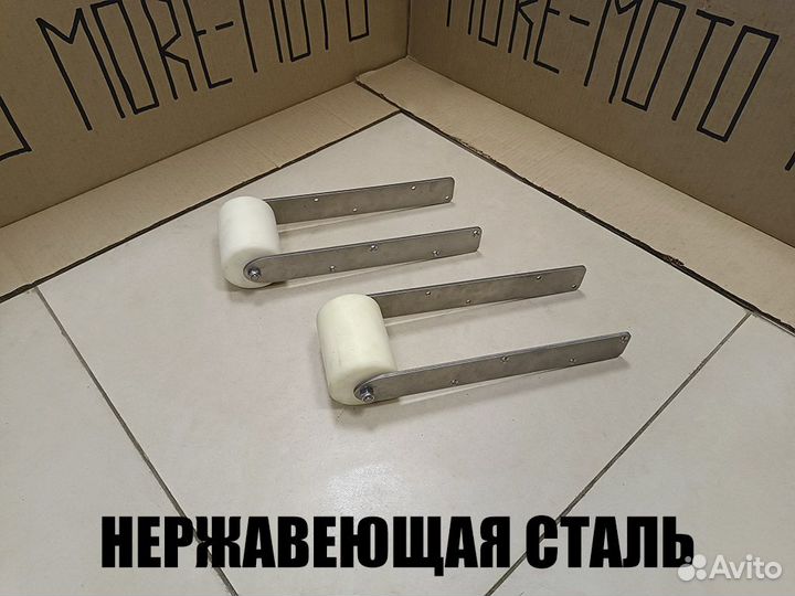 Ролики для спуска лодки 100 мм (комплект 2 шт.)