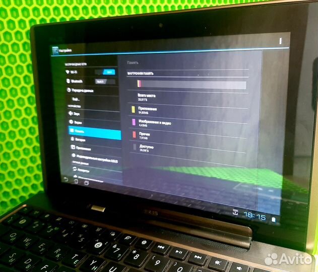 Планшетный компьютер Asus EeePad Transformer TF101