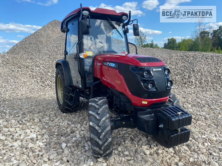 Трактор SOLIS 60GС A/С 4x4 12+12 Carraro, 2024