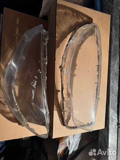 Стекло фары на bmw 5 f07