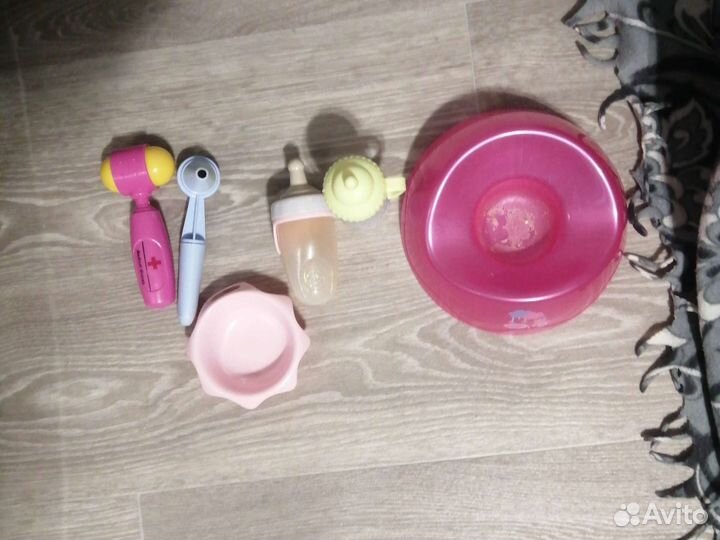 Кукла пупс большой со всеми принодлежностями