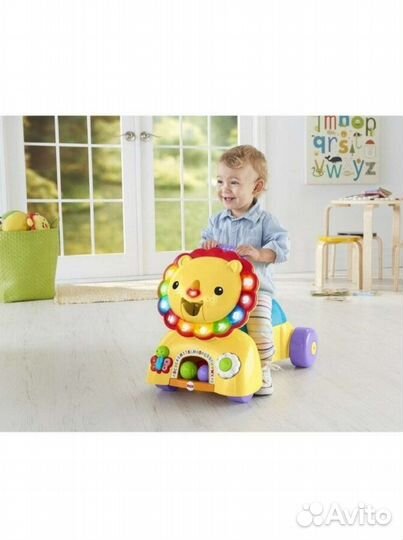Каталка-толокар Fisher-Price Львенок
