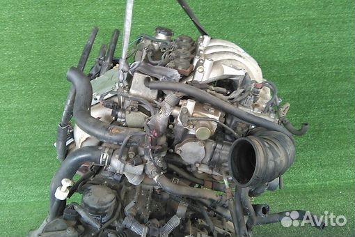 Двигатель в сборе двс mitsubishi chariot grandis N