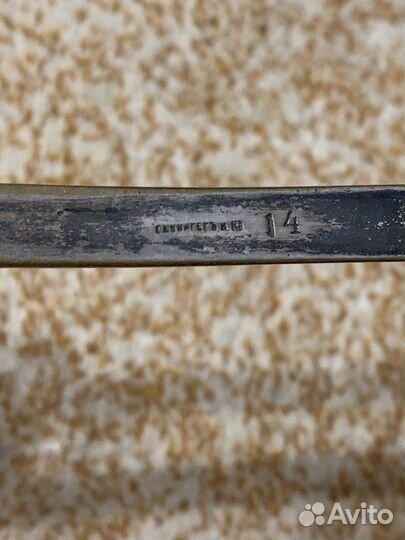 Крышка от старинного кувшина 19 век