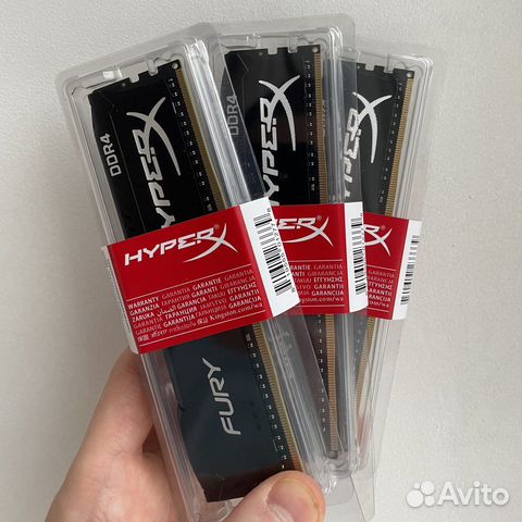 Новая оперативка для пк HyperX ddr4 8gb 3200mhz купить в Москве ...