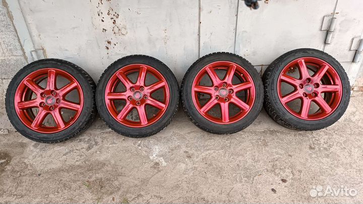 Диски honda civic 5d r17 с зимней резиной
