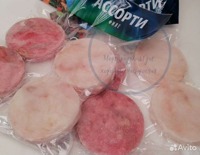 Медальоны рыбные ассорти