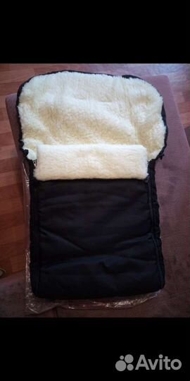 Кокон для новорожденных и меховой конверт