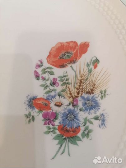 Чайный сервиз ГДР кахла