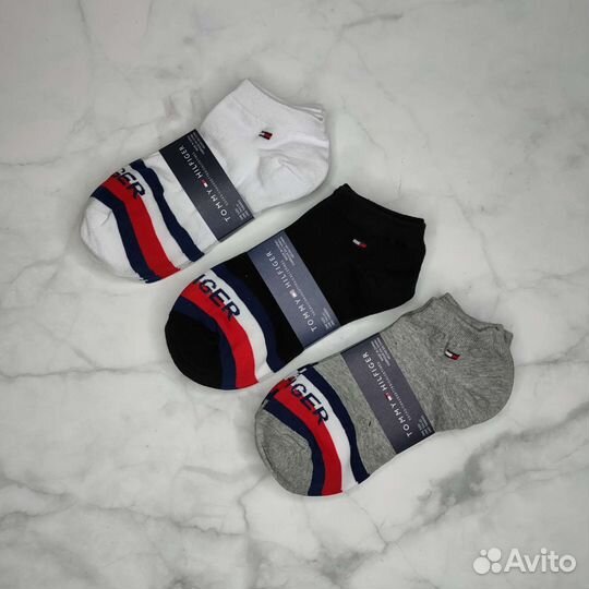 Носки Tommy Hilfiger 3 пары оригинал