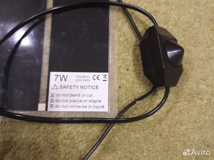 Термоковрик для рептилий