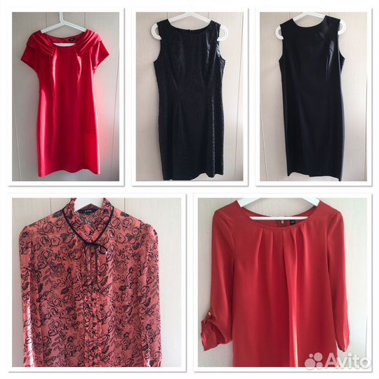 Женские вещи - платье, блузка р46