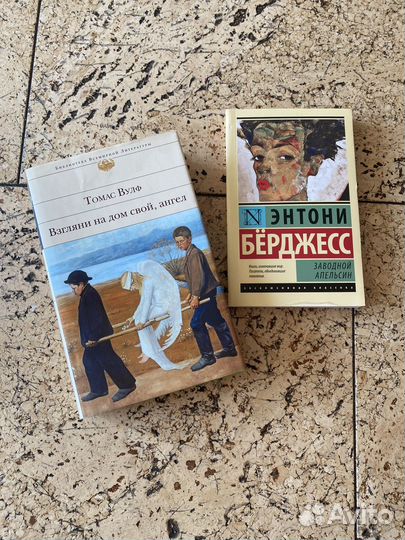 Набор из 2-х книг : Томас Вулф и Энтони Бёрджесс