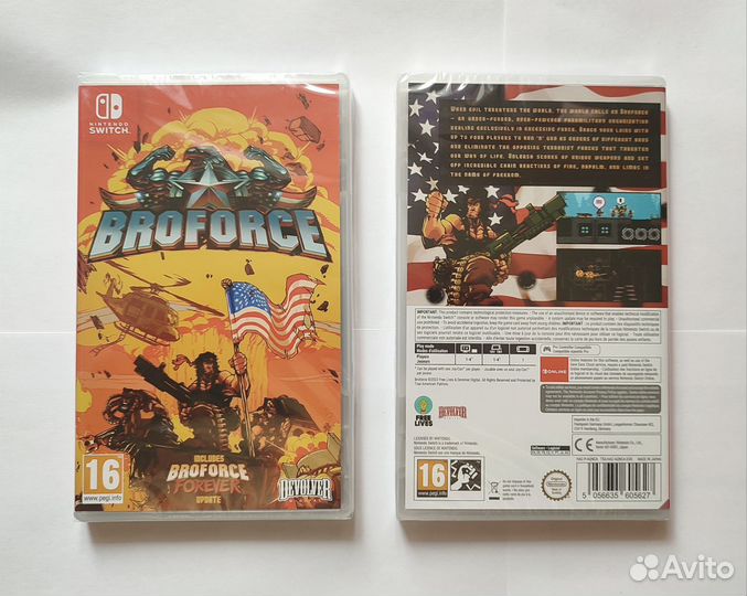 Broforce (Switch) Новые