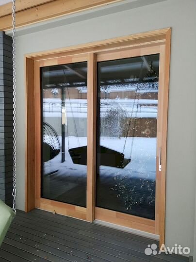 Панорамные окна терассы