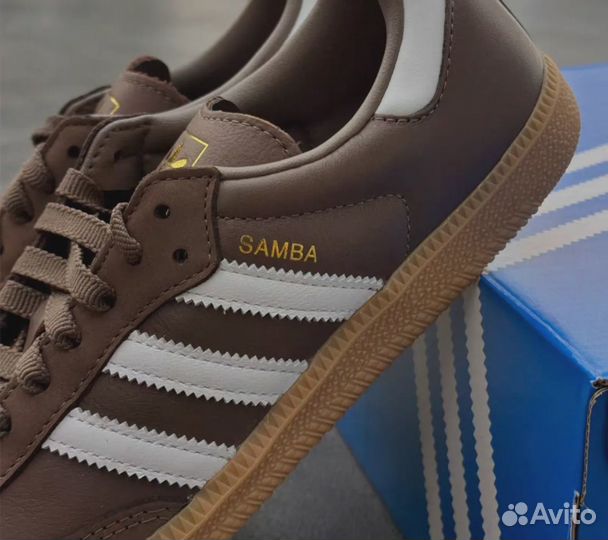 Adidas Samba OG Earth Strata Brown оригинал