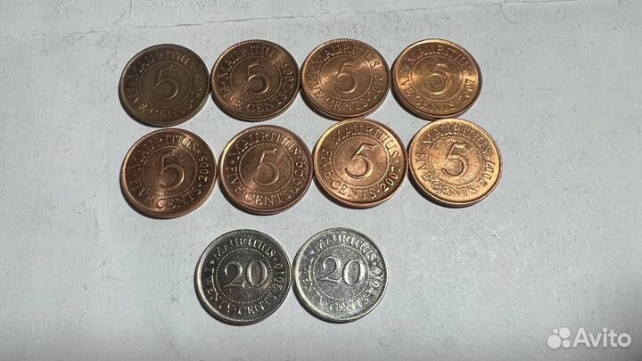 Монеты Маврикий старые