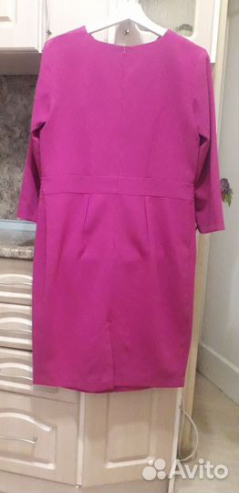 Платье-футляр фуксия Spicery, р.50