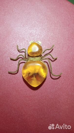 Брошь Жук / Муравей СССР, винтаж