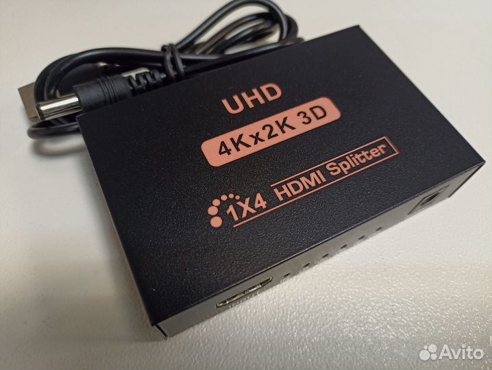 Разветвитель hdmi на 4 hdmi splitter