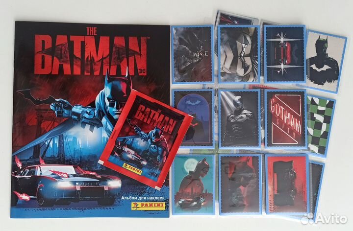 Panini The Batman - Альбом и полный сет наклеек