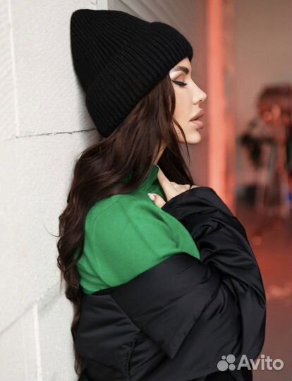 Шапки новые бини вязаные