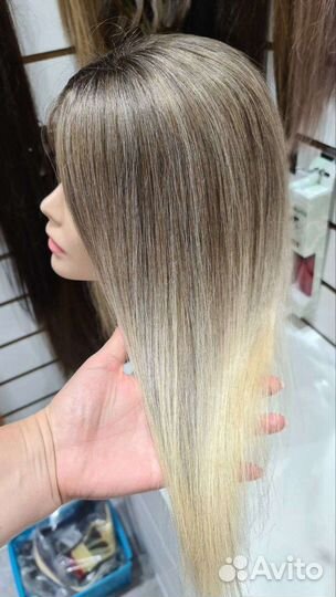 Накладка из натуральных волос