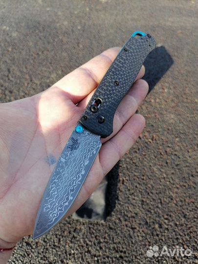 Нож складной benchmade Дамаска