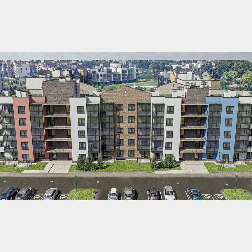 1-к. квартира, 37,6 м², 5/5 эт.