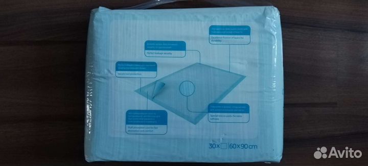 Пелёнки Dailee Bed PlUS 60 *90, 25 шт