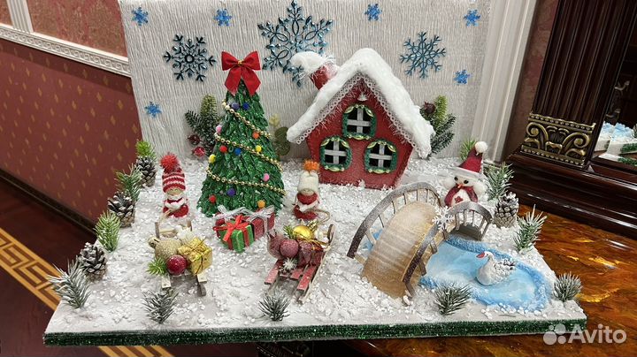 Зимняя поделка