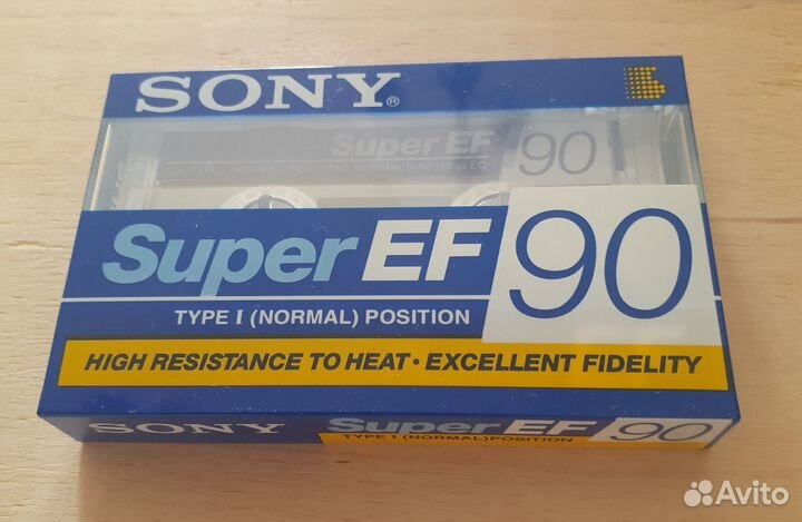 Аудиокассета Sony новая