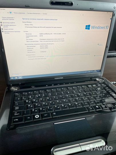 Ноутбук toshiba satellite a300