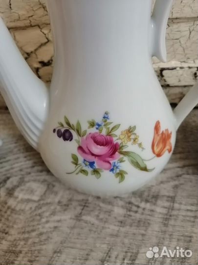 Кофейный сервиз ГДР Jlmenau Ильменау