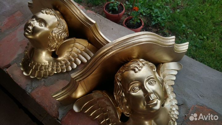 Консоль. Полочка. Полка настенная. Ангел